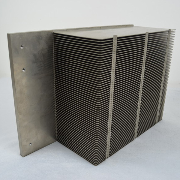 Power Supplier IGBT Heat Sink Solution Aluminum With Copper Base