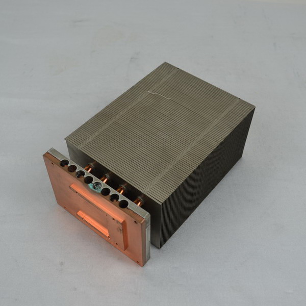 Copper Heat Sink With Soldering Heatpipes Solution